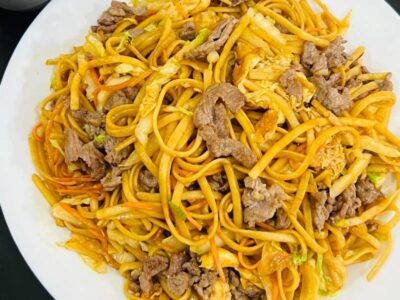 B012 Fried noodles with veal Beijing Kineski Restoran delivery