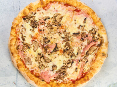 Capricciosa pizza – rim cheese BigPizza delivery