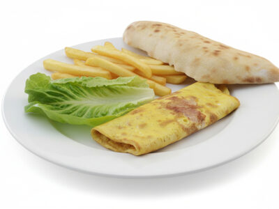 Obrok - Omlet sa pečenicom Ok Food dostava