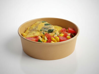 Omelet with spinach Zdrava Priča delivery