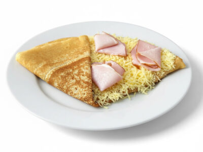 Pancake with smoked ham Smiley Palačinke delivery