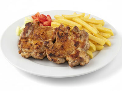 Chicken drumstick meal Amos picerija delivery