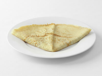 Empty pancake - make it by youself Smiley Palačinke delivery