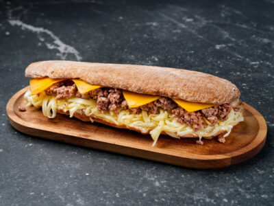 Sandwich meat and cheddar BigPizza delivery