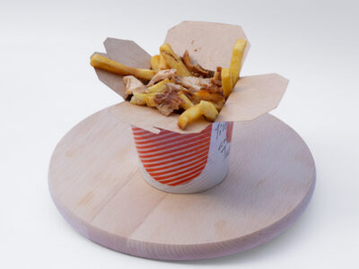 Pork gyros box Solunac Gyros delivery