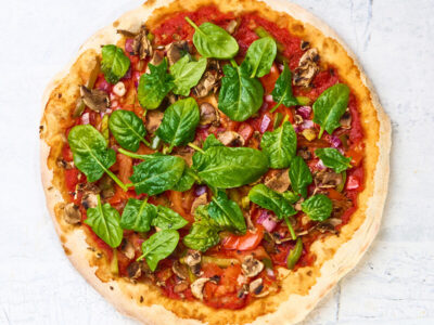 Lenten vegeterian pizza BigPizza delivery