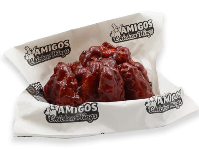 Bbq smoke premium chicken wings Amigos Chicken Wings delivery