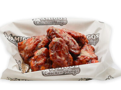 Honey-pepper chicken wings Amigos Chicken Wings delivery