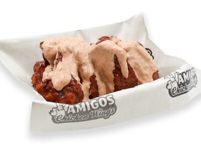 Chipotle premium chicken wings Amigos Chicken Wings delivery