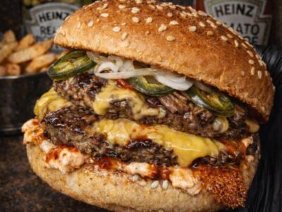 Hot double smash burger Pashe dostava
