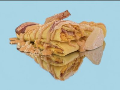 Srpska slana palačinka sa jajima Kod Šmece Crepes dostava