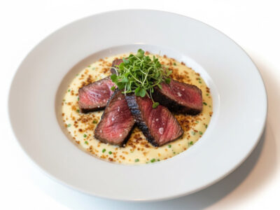 Gnocchi with steak Constantin Restoran delivery