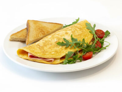 Cheddar omelette Constantin Restoran delivery