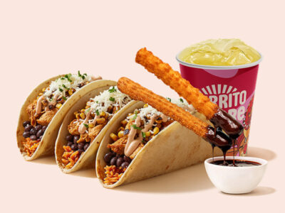 Achiote piletina Tacos obrok Burrito Madre Mercator dostava