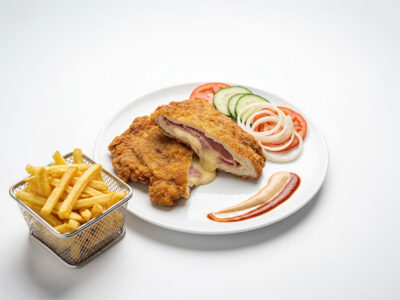 Stuffed schnitzel - portion Vienna Food Ruma delivery