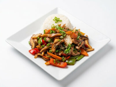 Oyster mushrooms with vegetables Dva Štapića delivery