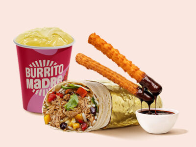 Carnitas Burrito obrok Burrito Madre Mercator dostava