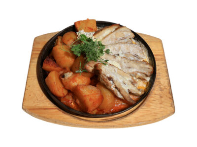 Ribs emperor with kajmak Borkovac Hotel delivery