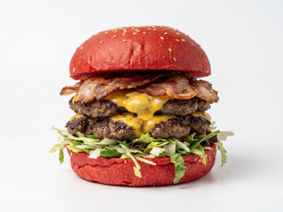 Chili smash burger double Al Dente Smash Burger & Pasta Bar dostava