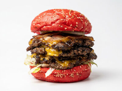 Chili smash burger double double Al Dente Smash Burger & Pasta Bar dostava