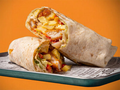 Crispy chicken burrito Fabrika Kafeterija dostava