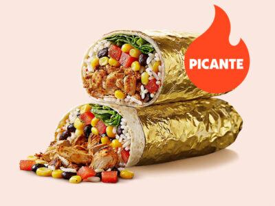 Grande pikantna piletina burrito Burrito Madre Mercator dostava