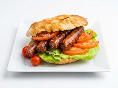 Grill sausage in a bun Njuškica Fast Food delivery
