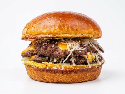 Honey smash burger double Al Dente Smash Burger & Pasta Bar dostava