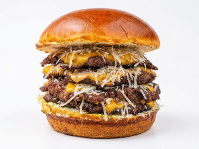 Honey smash burger double double Al Dente Smash Burger & Pasta Bar dostava