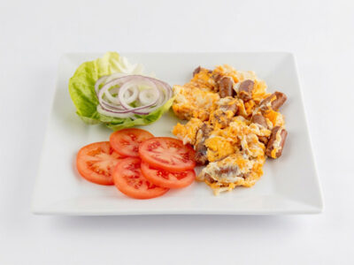 Eggs with sausage portion Ja i Majka delivery