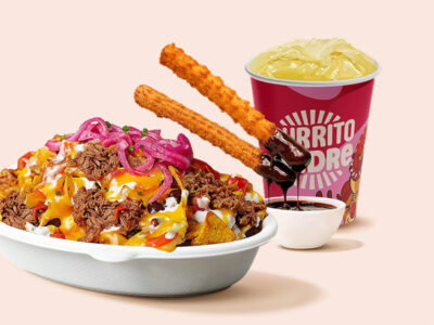 Madre Nachos Barbacoa obrok Burrito Madre Mercator dostava