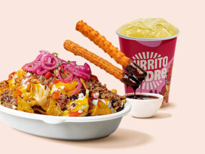 Madre Nachos Carnitas obrok Burrito Madre Mercator dostava