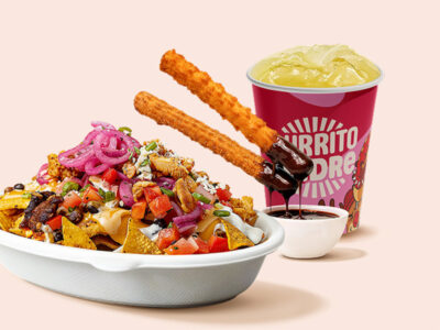 Madre Nachos Achiote piletina obrok Burrito Madre Mercator dostava