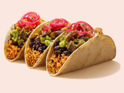 Pečene pečurke Tacos Burrito Madre Mercator dostava