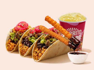 Pečene pečurke Tacos obrok Burrito Madre Mercator dostava