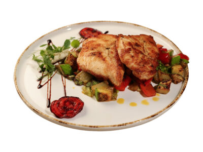 Grilled chicken fillet Borkovac Hotel delivery