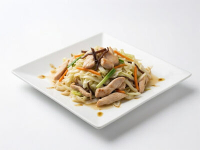 Chicken strips with bamboo and egzotic vegetables Dva Štapića delivery