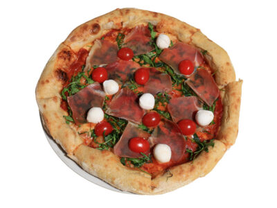 Prosciutto pizza Borkovac Hotel delivery