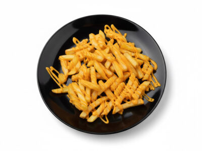 French fries with cheddar sauce Tivoli Pizza delivery