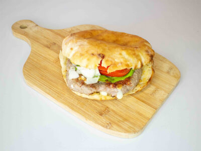 Gourmet pljeskavica Binbalov Roštilj delivery