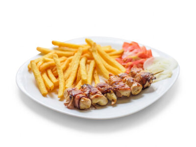 Rolled chciken skewers portion Ja i Majka delivery