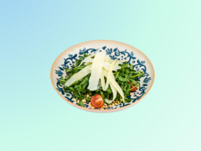 Arugula and cherry tomato salad with pinenuts Filtz delivery