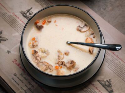 Creamy veal broth Balkan Distrikt delivery