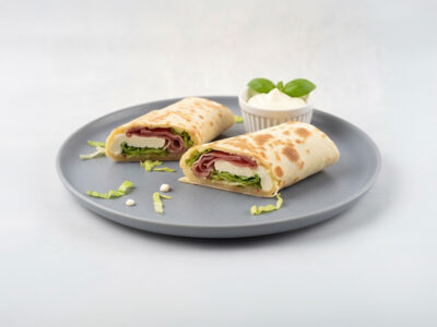 Tortilla with prosciutto Stubal Gyros delivery