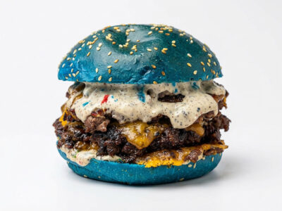 Truffle smash burger double double Al Dente Smash Burger & Pasta Bar dostava