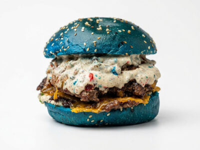 Truffle smash burger triple Al Dente Smash Burger & Pasta Bar dostava