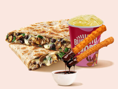Vege kesadilja obrok Burrito Madre Mercator dostava