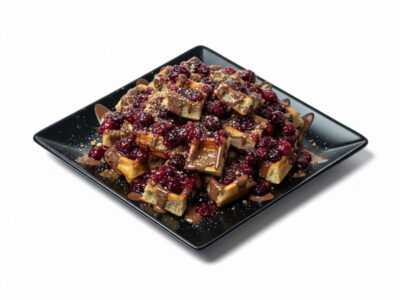 Nutela, plazma, šumsko voće waffle Sendvič Store Novi Beograd dostava