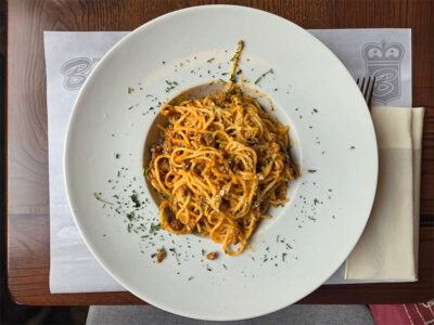Bolognese pasta Vulin Restoran delivery