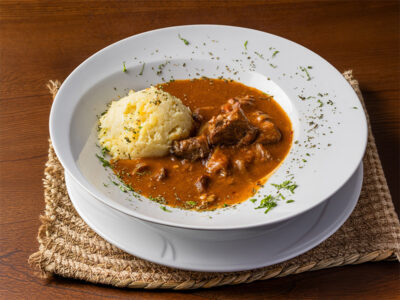 Beef goulash Vulin Restoran delivery
